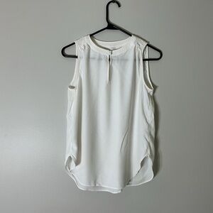 LOFT White Sleeveless Blouse